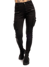 Skinny High Waist Cargo Pants
