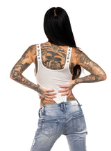 Buckle Up Body, White N Black