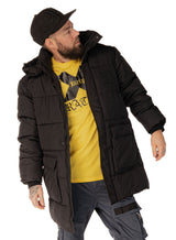 D Big Pufferjacket, Black