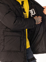 D Big Pufferjacket, Black