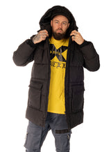 D Big Pufferjacket, Black