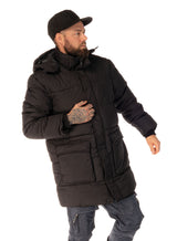 D Big Pufferjacket, Black