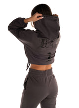 Bad 1 Cropped hoodie, Grey