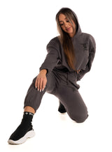 Bad 1 Cropped hoodie, Grey