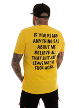 Bad Day Unisex Tee, Yellow