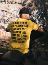 Bad Day Unisex Tee, Yellow