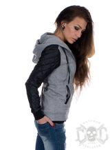 eXc - Black/Grey women Hoodie