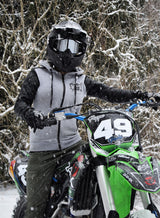 eXc - Black/Grey women Hoodie