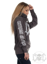 eXc - E A F Long Hoodie, Grey