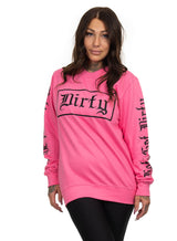 Unisex Sweatshirt, Bubbelpink