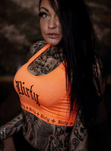 Dirty Sport Top, Orange