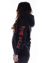 BF Hoodie, Black N Red