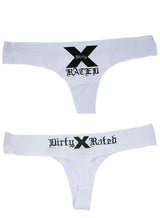 X-Rated Seamless String, White
