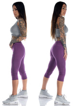 X-Rated Capri Pants, Purple