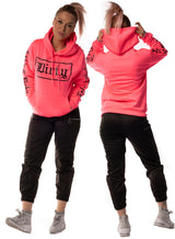BF Hoodie, Neon Pink