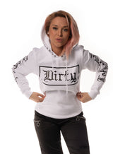 BF Hoodie, White N Black