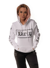 BF Hoodie, White N Black
