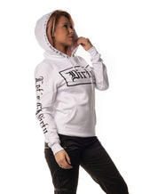 BF Hoodie, White N Black