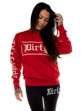 BF Fit Sweatshirt, Red N White