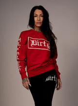 BF Fit Sweatshirt, Red N White