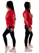 BF Fit Sweatshirt, Red N White
