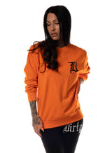 Bad 1 Sweatshirt, Orange N Black