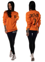 Bad 1 Sweatshirt, Orange N Black