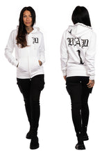 Bad 1 SlimFit Zip Hoodie, White