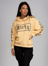 Dirty Women OverSize Hoodie, Yellow