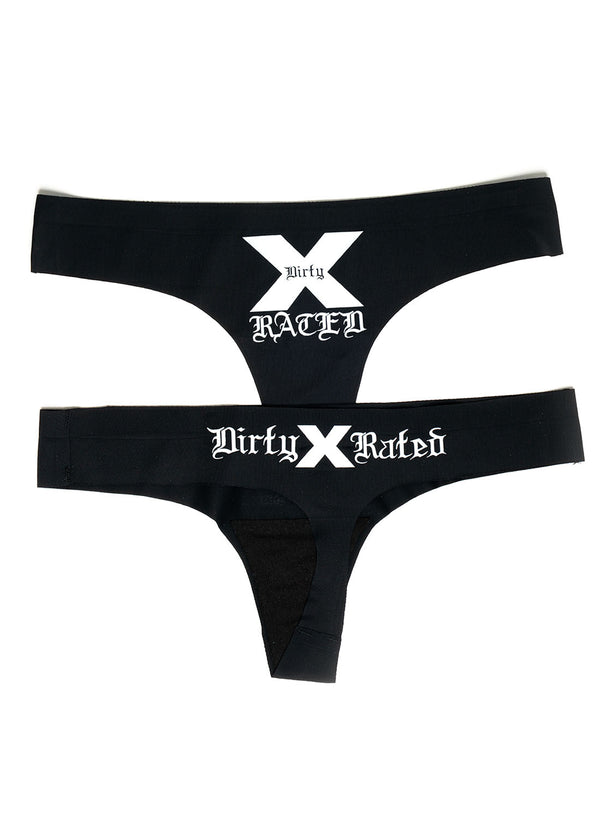 X-Rated Seamless String, Black
