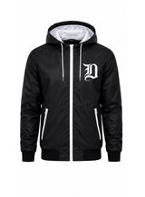 D Wind jacket Unisex Black N White