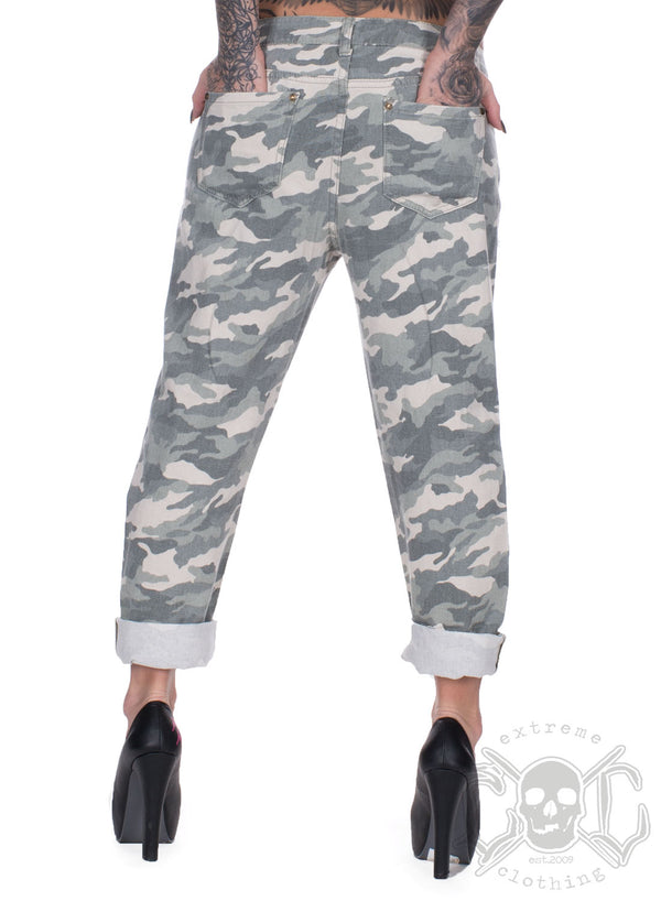 Scratched Army Pants