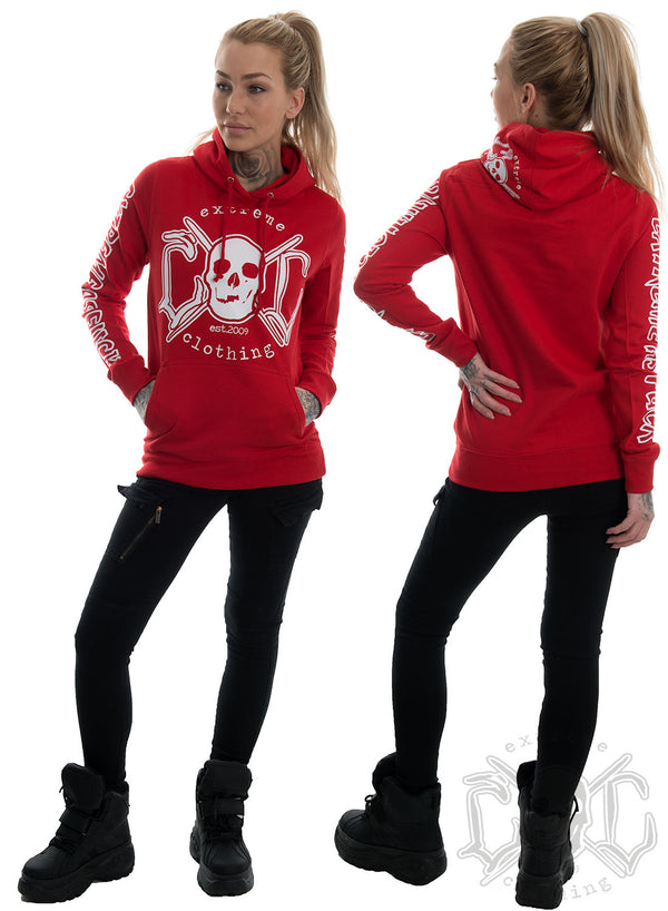 eXc - E A F Hoodie, Red