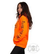 BF Hoodie, Neon Orange